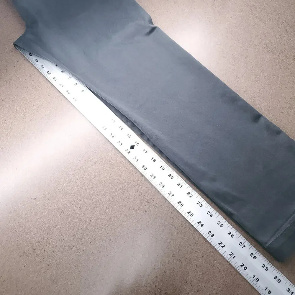 Banana Republic Aiden Slim Fit Chino Pants Stretch Men 35 Dark Green Preppy